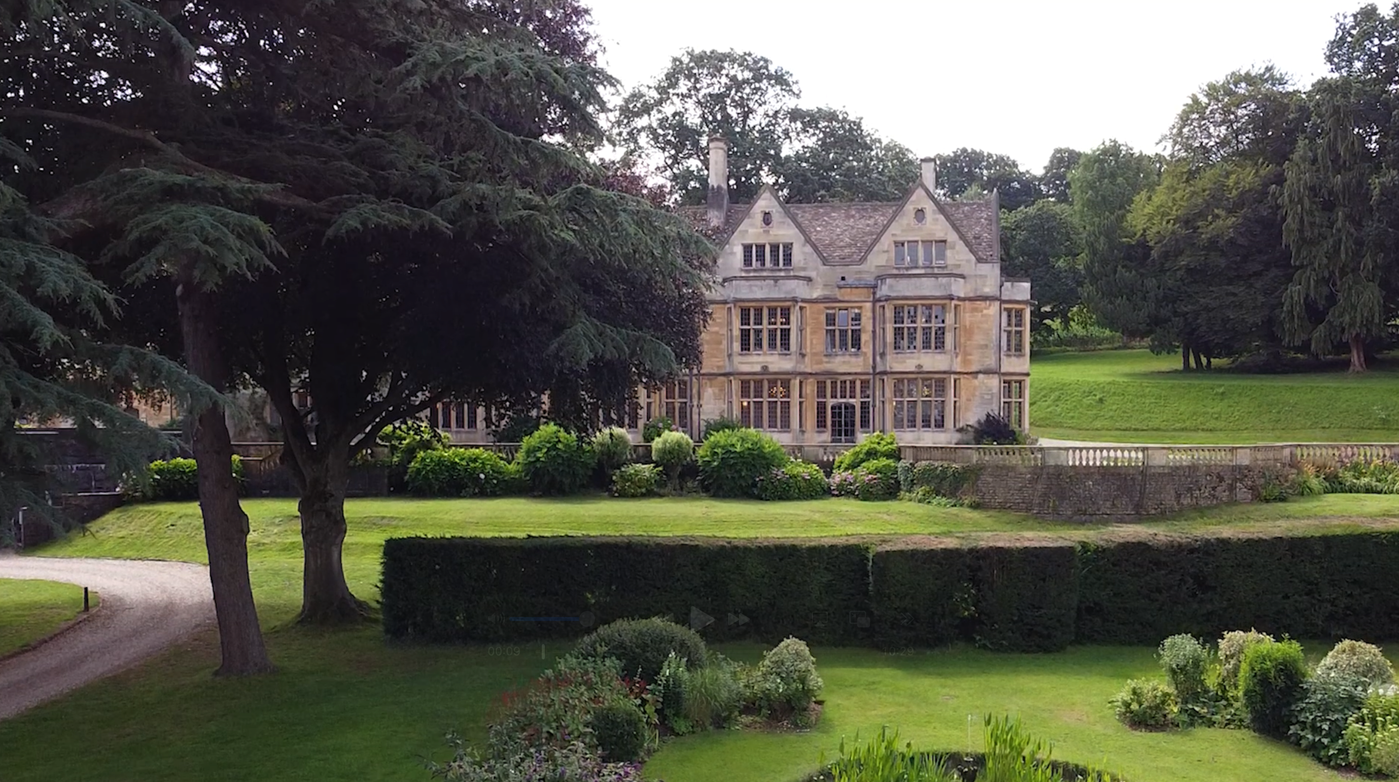 Long distance shot of a Wedding Venue